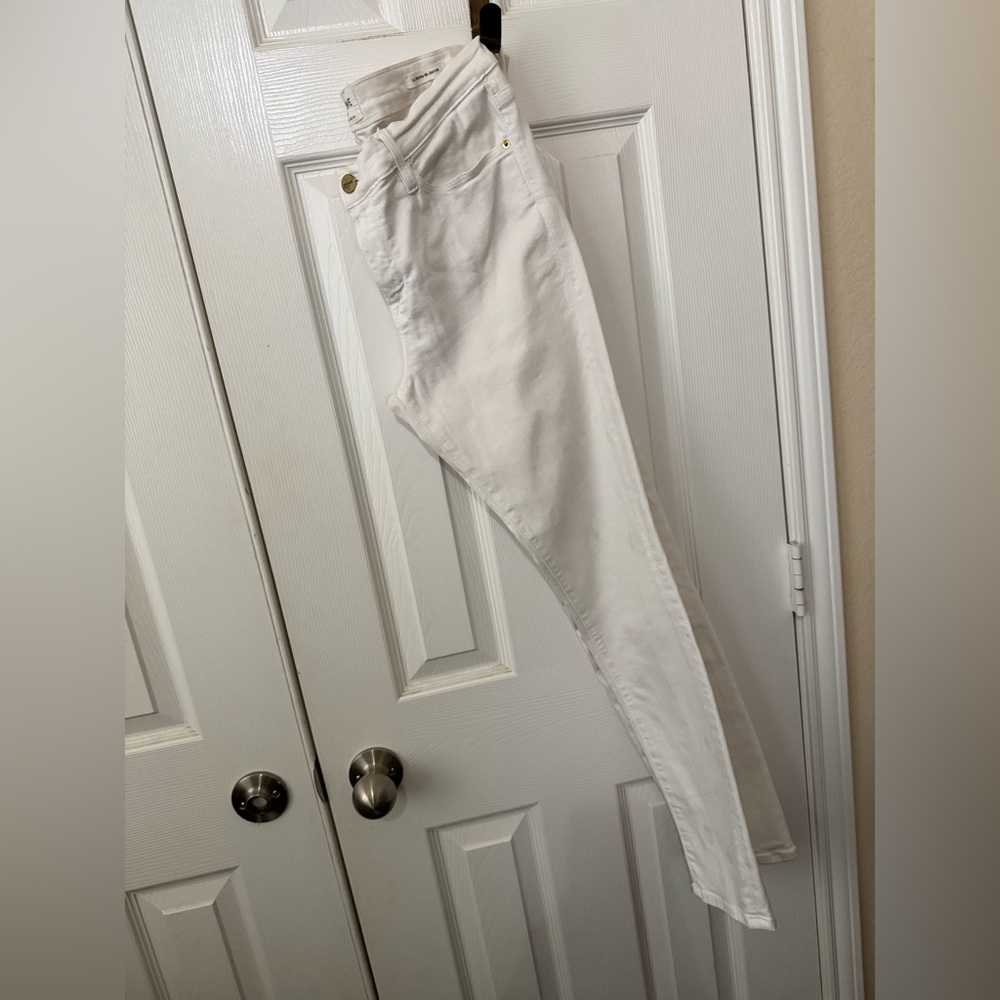Frame White Le Skinny de Jeanne Jeans 30